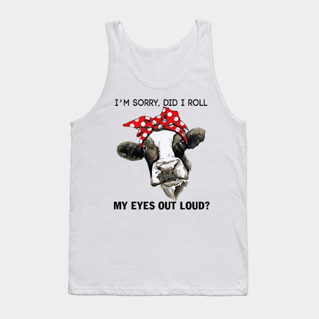 Cow Lady - Cow funny quotes Tank Top by Risset